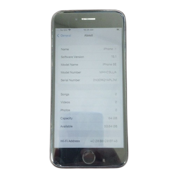 Apple iPhone SE 64GB Pre-Owned 2nd Generation